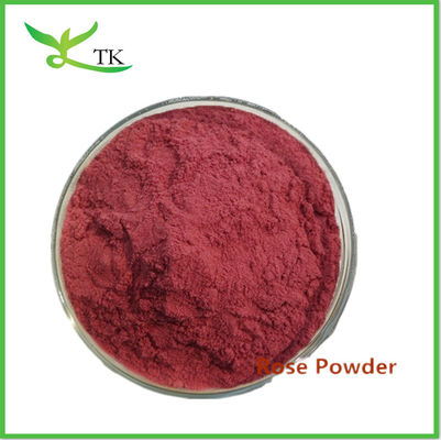 Bubuk Ekstrak Tanaman Alami Larut dalam Air Bubuk Kembang Rose Petal Bubuk Rose