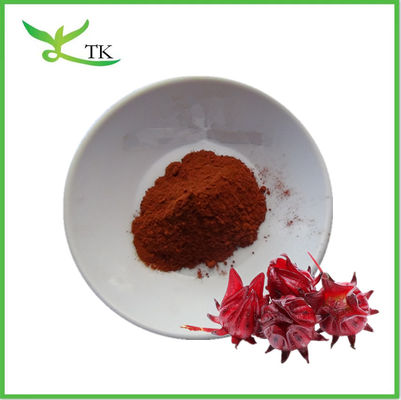 Bahan makanan Hibiscus Flower Extract Hibiscus Juice Powder 100% larut dalam air Instant Hibiscus Powder