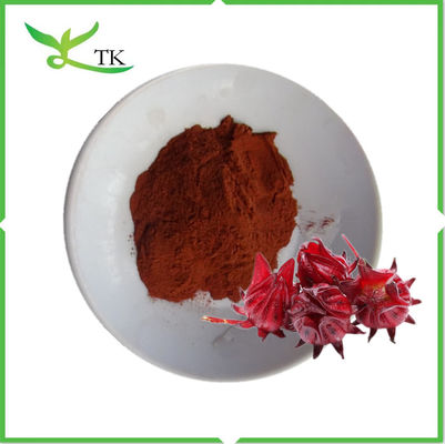 Serbuk Roselle 100% alami larut dalam air Serbuk Bunga Hibiscus Serbuk Ekstrak Roselle