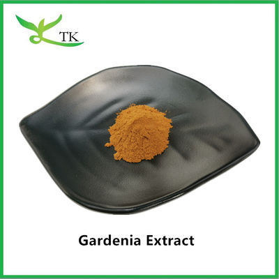 Bubuk Ekstrak Gardenia Jasminoides Berkualitas Pangan alami murni Geniposide 10%