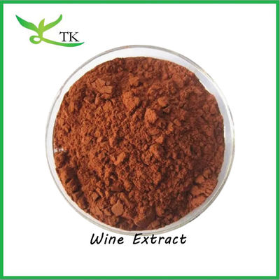 100% Natural Food Grade Red Wine Extract Powder 30% Polyphenols Harga Antioksidan