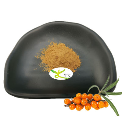 Ekstrak Buah Seabuckthorn Food Grade Alami 10% 20% Bubuk Ekstrak Sea Buckthorn Flavon
