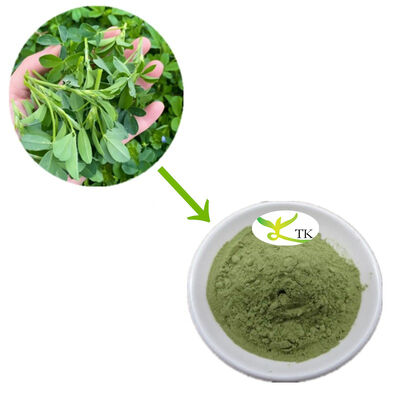 100% Pure Natural Food Grade Alfalfa Leaf Juice Powder Larut dalam Air
